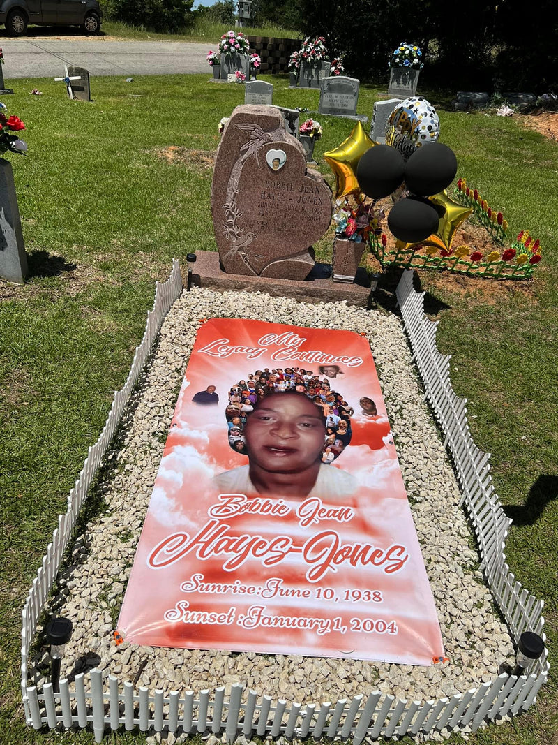 Custom Grave Blankets