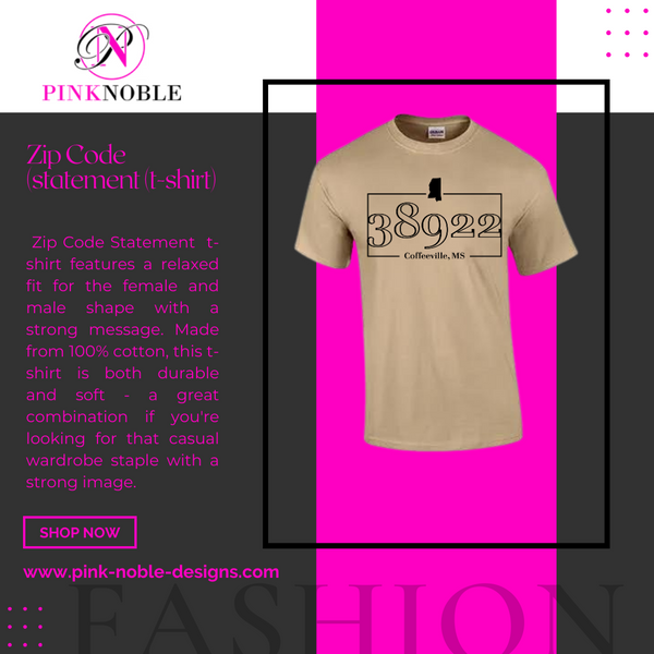 Zip Code  (statement t-shirt)