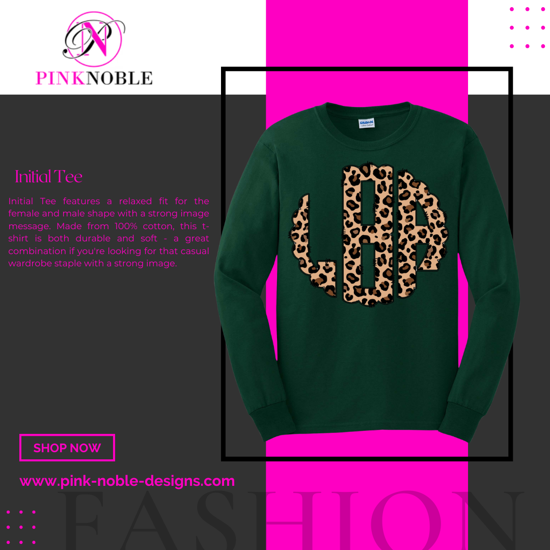 Initial Long Sleeve  (statement t-shirt)