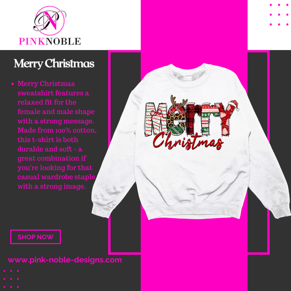 Merry Christmas Sweatshirt (statement t-shirt)