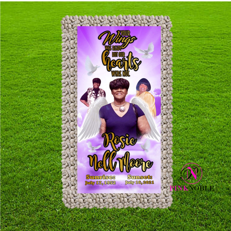 Custom Grave Blankets