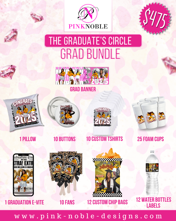 THE GRADUATE'S CIRCLE GRAD BUNDLE(custom)