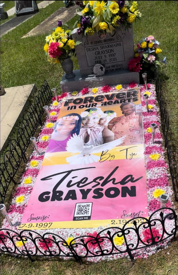 Custom Grave Blankets